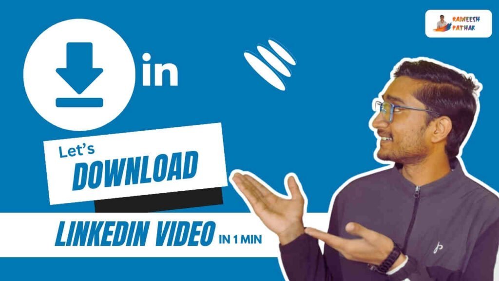 how to download a linkedin video