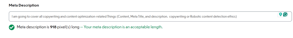 Meta description example image by Rajneesh pthak