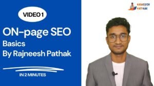 This is an image from Rajneesh Pathak on On Page SEO